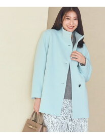 【SALE／30%OFF】【日本製/ミドル丈】スタンドカラーミドルコート INDIVI インディヴィ ジャケット・アウター その他のジャケット・アウター ブラック ホワイト ネイビー【RBA_E】【送料無料】[Rakuten Fashion]
