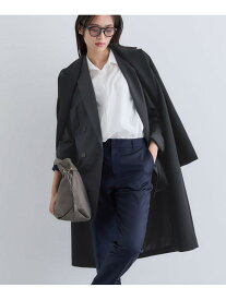 【SALE／33%OFF】【名品コート/日本製】ウール100%チェスターコート INDIVI インディヴィ ジャケット・アウター チェスターコート ホワイト ブラック【RBA_E】【送料無料】[Rakuten Fashion]