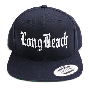 �y���������zLONG BEACH SNAPBACK CAP�yNAVY�z�yCITY CAP�z(�ʔ� �����Y ���f�B�[�X �j �� ���p �X�q �L���b�v �����O�r�[�` �E�G�X�g�R�[�X�g LA �M�����O�X�^ �q�b�v�z�b�v �l�C�r�[ ��)