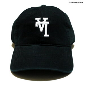 �y���������zSTADIUM CAPSULE STRAP BACK CAP�yBLACK�z(�ʔ� �����Y ���f�B�[�X �j �� ���p �X�q 6�p�l�� �L���b�v ���[�L���b�v �� �u���b�N)