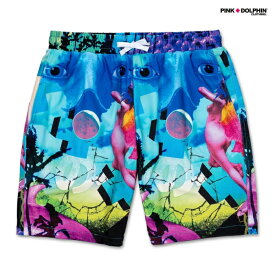 【PRICE DOWN 50%★送料無料】PINK DOLPHIN CLOTHING REALIZE OCEAN BOARDSHORTS【MULTI COLOR】(M・L・XL)(PINK DOLPHIN CLOTHING ピンクのイルカ 服 通販 メンズ 大きいサイズ ショーツ ハーフ パンツ ピンクドルフィン)