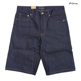 【送料無料★ラスト1点】KNO BETTA 998 STRAIGHT BASIC DENIM SHORTS【INDIGO BLUE】(30・32・34・36・38)(通販 メンズ 大きいサイズ デニムショーツ ハーフパンツ)