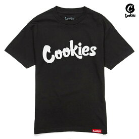 【送料無料】COOKIES ORIGINAL LOGO Tシャツ【BLACK×WHITE】(M・L・XL・2XL)(COOKIES クッキーズ アパレル 服 通販 メンズ 大きいサイズ 半袖 T-SHIRTS)