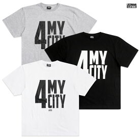 【送料無料】LOCOHAMA CLOTHING 4 MY CITY Tシャツ【WHITE/BLACK/ASH GRAY】(M・L・XL・2XL)(LOCOHAMA CLOTHING DJ PMX DS455 通販 メンズ 大きいサイズ Tシャツ 半袖 ショートスリーブ)