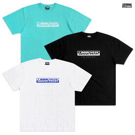 【送料無料】LOCOHAMA CLOTHING BOX LOGO Tシャツ【WHITE/BLACK/MINT】(M・L・XL・2XL)(LOCOHAMA CLOTHING DJ PMX DS455 通販 メンズ 大きいサイズ Tシャツ 半袖 ショートスリーブ)