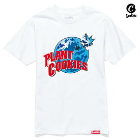 【送料無料】COOKIES PLANT COOKIES Tシャツ【WHITE】(M・L・XL)(COOKIES クッキーズ アパレル 服 通販 メンズ 大きいサイズ 半袖 ロゴ)