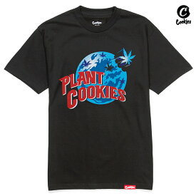 【送料無料】COOKIES PLANT COOKIES Tシャツ【BLACK】(M・L・XL)(COOKIES クッキーズ アパレル 服 通販 メンズ 大きいサイズ 半袖 ロゴ)