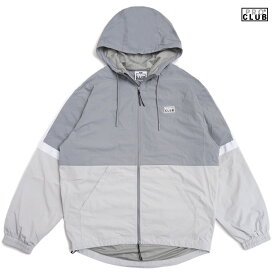 【送料無料★ラスト1点】PRO CLUB NYLON TRACK JACKET【GRAY】(M・L・XL・2XL)(PRO CLUB 通販 プロクラブ メンズ 大きいサイズ ジャケット アウター ナイロンジャケット トラックジャケット グレー)