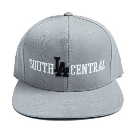 【送料無料】SOUTH CENTRAL LA SNAPBACK CAP【GRAY】(通販 帽子 キャップ スナップバック ロゴ ベースボールキャップ CITY CAP サウスセントラル LA)