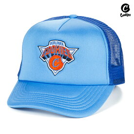 【送料無料】COOKIES FULL CLIP TRUCKER CAP【BLUE】(クッキーズ 通販 CAP 帽子 キャップ スナップバック メッシュキャップ トラッカーハット ロゴ)