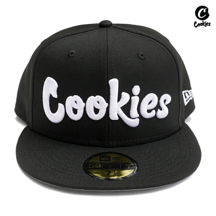 楽天市場】【送料無料】COOKIES × NEW ERA ORIGINAL LOGO FITTED CAP 
