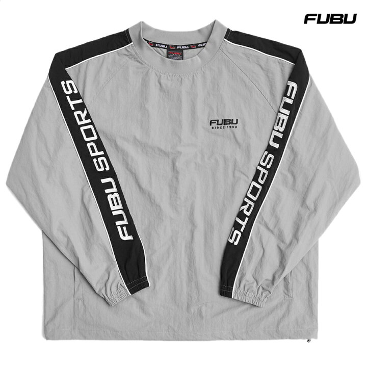 楽天市場】【送料無料】FUBU NYLON PULLOVER【GRAY】(M・L・XL)(フブ  