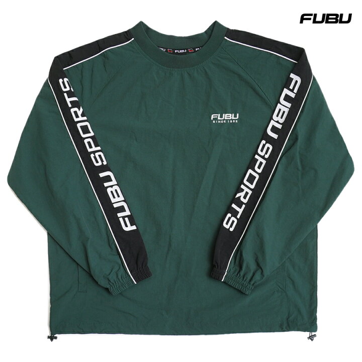 楽天市場】【送料無料】FUBU NYLON PULLOVER【GREEN】(M・L・XL)(フブ  