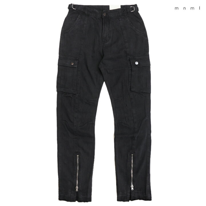 楽天市場】【SPECIAL PRICE☆送料無料】MNML FRONT ZIP FLARE CARGO 
