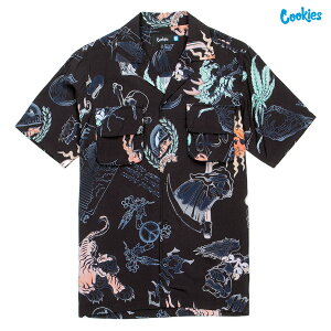 yFINAL PRICEzCOOKIES HEAVEN CAN WAIT OPEN SHIRTSyBLACKz(LEXLE4XL)(NbL[Y Ap  ʔ Y 傫TCY I[vVc Vc {^Vc Vc  V[gX[