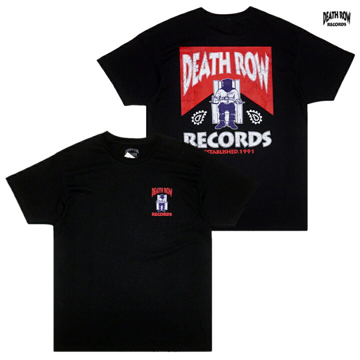 楽天市場】【送料無料】DEATH ROW RECORDS CIG Tシャツ【BLACK】(L・XL  