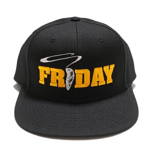 �y���������zFRIDAY SNAPBACK CAP�yBLACK�z(�ʔ� �����Y ���f�B�[�X �j �� ���p �X�q �L���b�v �t���C�f�[ ICE CUBE �A�C�X�L���[�u �f�� MOVIE LA �q�b�v�z�b�v)