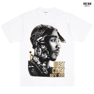 �y���������zSTREETWEAR SUPPLY WEST COAST DOPESIDE T�V���c�yWHITE�z(M�EL�EXL�E2XL�E3XL)(�X�g���[�g�E�G�A�T�v���C �ʔ� �����Y �傫���T�C�Y �w�r�[�E�G�C�g ���� T-SHIRTS �X�g���[�g HIPHOP �q�b�v�z�b�v B