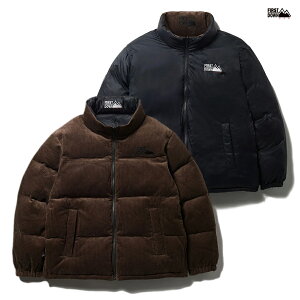 yzFIRST DOWN BUBBLE DOWN JACKET CORDUROYyBROWNz(MELEXL)(t@[Xg_E ʔ Y 傫TCY _E WPbg AE^[ Vv R[fC o[Vu )