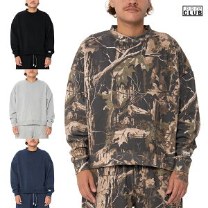 �ySPECIAL PRICE�����������zPRO CLUB HEAVYWIDE CREWNECK SWEAT�yBLACK/GRAY/NAVY/CAMO�z(M�EL�EXL�E2XL)(�v���N���u �ʔ� �����Y �傫���T�C�Y �N���[�l�b�N �g���[�i�[ �X�E�F�b�g ���� �r�b�O�T�C�Y �I�[�o�[�T