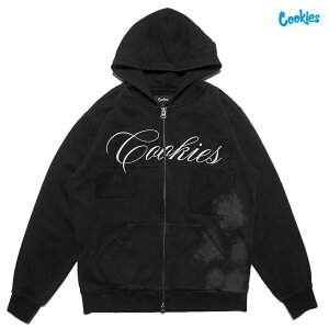�y���������zCOOKIES ARTISAN ZIP UP PULLOVER HOODIE�yBLACK�z(M�EL�EXL)(�N�b�L�[�Y �A�p���� �� �ʔ� �����Y �傫���T�C�Y �W�b�v�A�b�v �W�b�p�[ �t�[�h �p�[�J�[ �t�[�f�B�[ �X�E�F�b�g ���� �I���W�i
