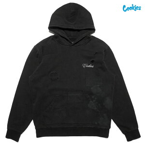 �y���������zCOOKIES ARTISAN PULLOVER HOODIE�yBLACK�z(M�EL�EXL)(�N�b�L�[�Y �A�p���� �� �ʔ� �����Y �傫���T�C�Y �v���I�[�o�[ �t�[�h �p�[�J�[ �t�[�f�B�[ �X�E�F�b�g ���� �I���W�i�����S �A�p��