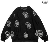 【送料無料】LOWLOW STREETWEAR RAG CREWNECK SWEAT【BLACK】(L・XL・2XL)(通販 服 メンズ 大きいサイズ …
