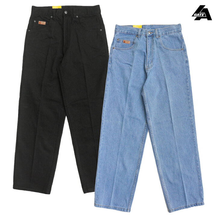 楽天市場】【送料無料】LA GATE CLASSIC BAGGY JEANS【LIGHT BLUE 