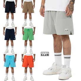【送料無料】PRO CLUB NYLON ACTIVE SHORTS【BLACK/GRAY/NAVY/TAUPE/GREEN/BLUE/CHERRY】(M・L・XL・2XL)(プロクラブ 通販 大きいサイズ ナイロンショーツ ハーフパンツ ショートパンツ アクティブショーツ シンプル 無地)