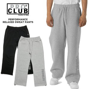�ySPECIAL PRICE�����������zPRO CLUB PERFORMANCE RELAXED SWEAT PANT�yGRAY/BLACK�z(M�EL�EXL�E2XL)(�v���N���u �ʔ� �傫���T�C�Y �X�E�F�b�g�p���c �����O�p���c ���S)