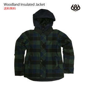 【40%OFF】686 SIX EIGHT SIX シックスエイトシックス Woodland Insulated Jacket スノーボード スキー ウェア ジャケット 17-18 キッズ 子供 ジュニア ユース YOUTH