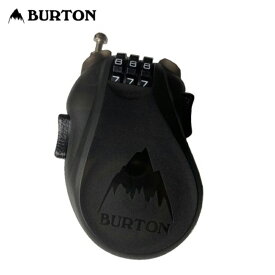 BURTON バートン Cable Lock ケーブルロック 鍵 ダイヤル式 Translucent Black