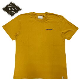 TCSS ティーシーエスエス SLANG TEE メンズ Tシャツ 半袖 ロゴ Lサイズ AMBER