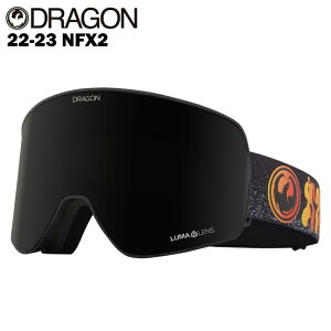 DRAGON ドラゴン NFX2 22-23 スキー スノーボード ゴーグル 平面レンズ ジャパンフィット フレームレス シグネーチャー FOREST BAILEY SIGNATURE MIDNIGHT
