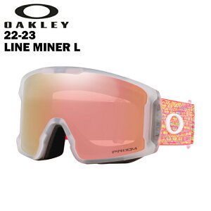 OAKLEY オークリー LINE MINER L - Freestyle Collection / Prizm Rose Gold 22-23 スキー スノーボード ゴーグル 眼鏡対応 LARGE FIT ラージフィット 平面レンズ 北京オリンピックコレクション