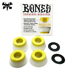 BONES �{�[���Y HARDCORE BUSH MEDIUM - WHITE �n�[�h�R�A �u�b�V�� �X�P�[�g �X�P�{�[ �N�b�V�� �S�� �~�f�B�A��