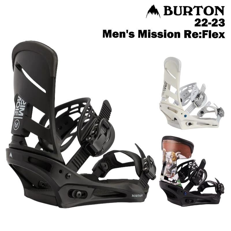 人気特価激安 BURTON バートン Men´s Mission Re:Flex 22-23 メンズ スノーボード ビンディング バインディング  スポーツ・アウトドア | luftechnik.com