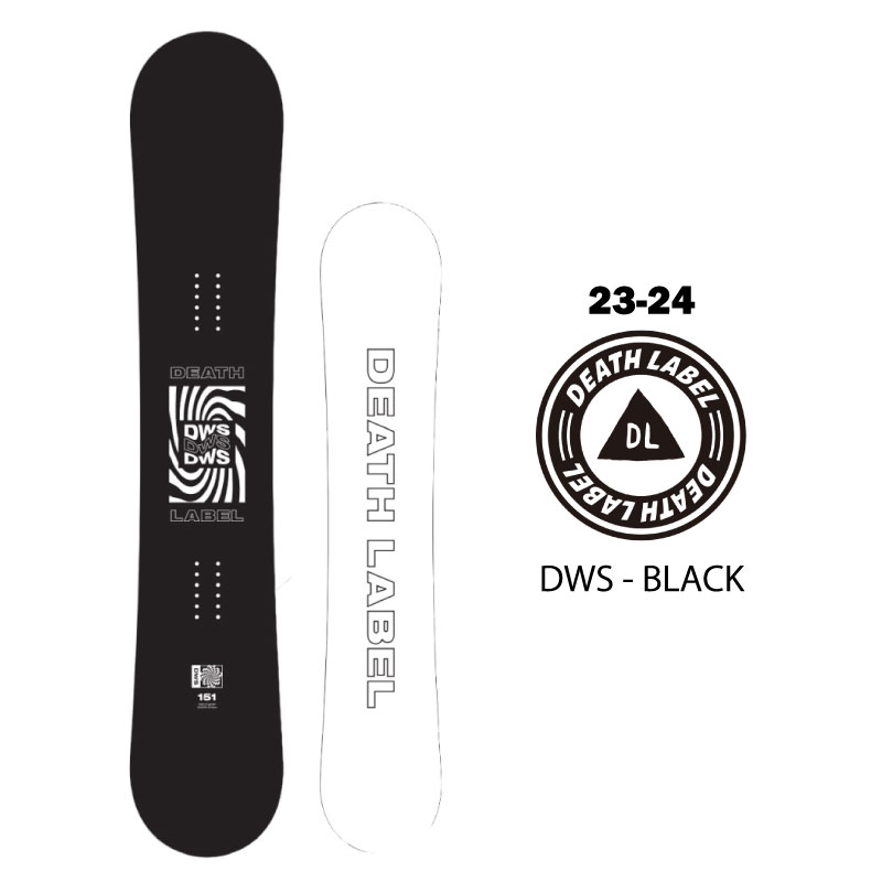 楽天市場】DEATH LABEL デスレーベル DWS - BLACK 23-24 スノーボード