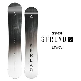 【20％OFF】SPREAD スプレッド LTV/CV 23-24 スノーボード 板 レディース キャンバー ツイン グラトリ