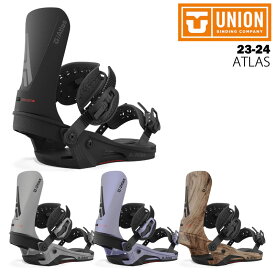 【20％OFF】UNION BINDING ユニオン ATLAS 23-24 メンズ スノーボード ビンディング バインディング レギュラーディスク フリースタイル オールマウンテン フリーライド