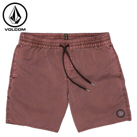 【20％OFF】VOLCOM ボルコム CENTER TRUNKS 17 - BORDEAUX BROWN メンズ サーフパンツ ボードショーツ 水着 海 プール A2512305 SP23