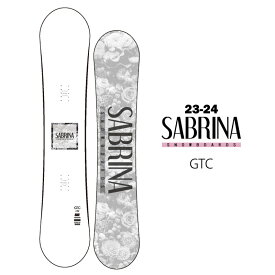 【30%OFF】SABRINA サブリナ GTC 23-24 レディース スノーボード 板 キャンバー グラトリ