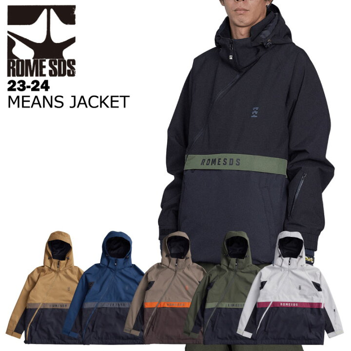楽天市場】【32％OFF】ROME SDS ローム MEANS JACKET 23-24 メンズ 