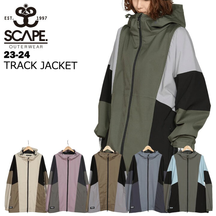楽天市場】【32％OFF】SCAPE エスケープ TRACK JACKET 23-24 メンズ  