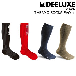 DEELUXE ディーラックス THERMO SOCKS EVO+ 23-24 メンズ レディース スノーボード ブーツ サーモ ソックス 靴下