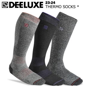 DEELUXE ディーラックス THERMO SOCKS * 23-24 メンズ レディース スノーボード ブーツ サーモ ソックス 靴下