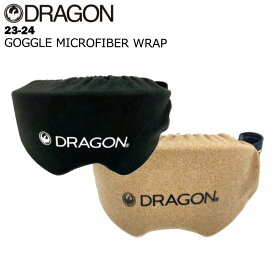 DRAGON ドラゴン GOGGLE MICROFIBER WRAP 23-24 メンズ レディース ユニセックス スキー スノーボード ゴーグル カバー 傷防止 マイクロファイバー
