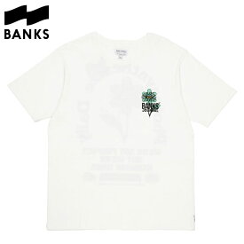 【20%OFF】BANKS バンクス CYCLE TEE - OFF WHITE メンズ Tシャツ 半袖 バックプリント