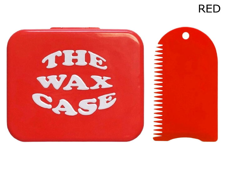 楽天市場】THE WAX CASE サーフィン ワックス ケース スクレーパー WAX  