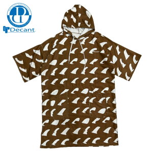 DECANT fLg fJg MICRO PONCHO - FINS/BROWN vI[o[|` T[tB C AEghA }X|[c ւ h |Pbg